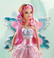 button make make  the  to how the  on Mermaidia fairy Barbie wings barbie to of necklace for Fairytopia
