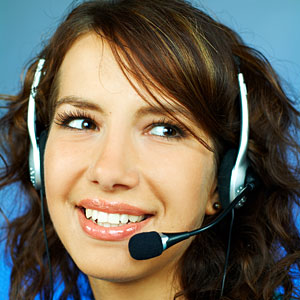 Woman Headset